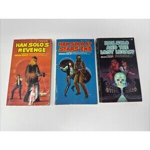 Star Wars HAN SOLO Trilogy - Stars End, Revenge & Lost Legacy by Brian Daley